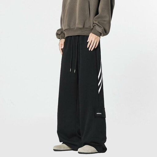 秋冬 メンズ 服 シンプル ファッション オシャレ 大人 かっこいい 大きいサイズ ストリート 紳士服 アメリカン カジュアル スウェットパンツ ストリート ワイド レッグ パンツ 秋冬 メンズ 服 シンプル ファッション オシャレ 大人 かっこいい 大きいサイズ ストリート 紳士服 アメリカン カジュアル スウェットパンツ ストリート ワイド レッグ パンツ
