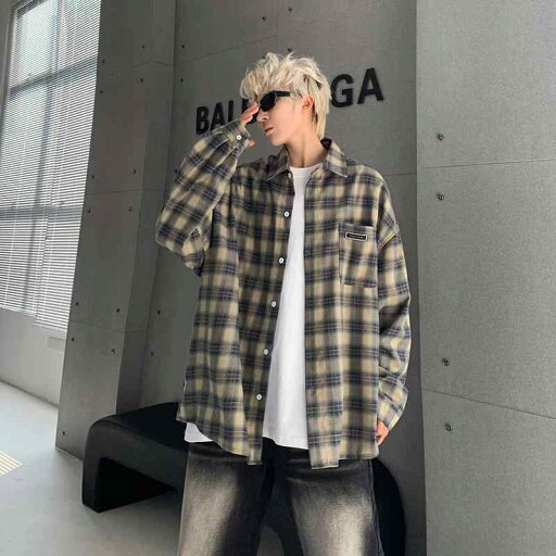 秋冬 メンズ 服 シンプル ファッション オシャレ 大人 かっこいい 大きいサイズ ストリート 紳士服 チェック柄 シャツ ジャケット 長袖 春秋 カジュアル カレッジ リラックス 秋冬 メンズ 服 シンプル ファッション オシャレ 大人 かっこいい 大きいサイズ ストリート 紳士服 チェック柄 シャツ ジャケット 長袖 春秋 カジュアル カレッジ リラックス
