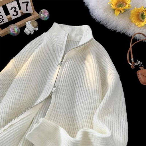 秋冬 メンズ 服 シンプル ファッション オシャレ 大人 かっこいい 大きいサイズ ストリート 紳士服 ダブル ジッパー カーディガン セーター 秋冬 スタンドカラー コート ゆったり カジュアル ニット 秋冬 メンズ 服 シンプル ファッション オシャレ 大人 かっこいい 大きいサイズ ストリート 紳士服 ダブル ジッパー カーディガン セーター 秋冬 スタンドカラー コート ゆったり カジュアル ニット