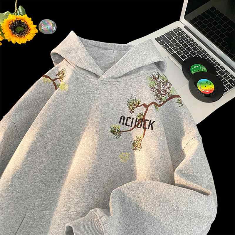 秋冬 メンズ 服 シンプル ファッション オシャレ 大人 かっこいい 大きいサイズ ストリート 紳士服 スウェット シャツ エスニック パーカー ゆったり ジャケット