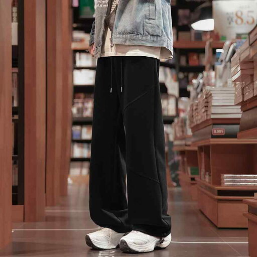 秋冬 メンズ 服 シンプル ファッション オシャレ 大人 かっこいい 大きいサイズ ストリート 紳士服 グレー スウェット パンツ 春秋 ストレート カジュアル アメリカン ワイド レッグ スウェットパンツ 秋冬 メンズ 服 シンプル ファッション オシャレ 大人 かっこいい 大きいサイズ ストリート 紳士服 グレー スウェット パンツ 春秋 ストレート カジュアル アメリカン ワイド レッグ スウェットパンツ