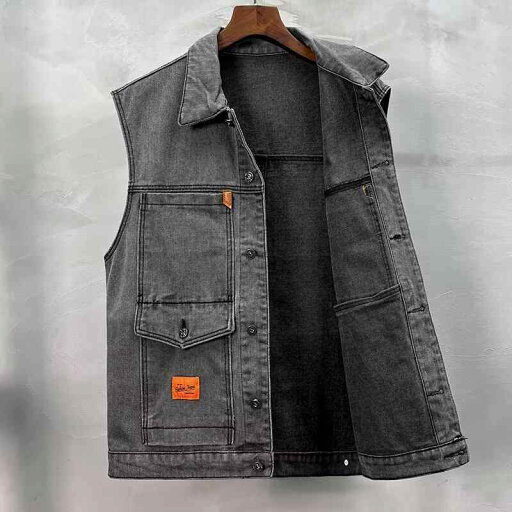 秋冬 コーデ メンズ 服 シンプル ファッション オシャレ 大人 かっこいい 大きいサイズ ストリート 紳士服 アメリカン レトロ デニム ジャケット ゆったり 快適 カジュアル ベスト ノースリーブ ジャケット 秋冬 コーデ メンズ 服 シンプル ファッション オシャレ 大人 かっこいい 大きいサイズ ストリート 紳士服 アメリカン レトロ デニム ジャケット ゆったり 快適 カジュアル ベスト ノースリーブ ジャケット
