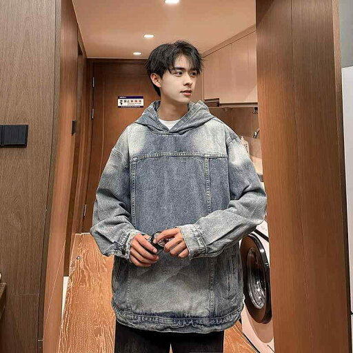 秋冬 コーデ メンズ 服 シンプル ファッション オシャレ 大人 かっこいい 大きいサイズ ストリート 紳士服 アメリカン ウォッシュ レトロ フード付き スウェットシャツ ハイエンド カジュアル デニム ジャケット 秋冬 コーデ メンズ 服 シンプル ファッション オシャレ 大人 かっこいい 大きいサイズ ストリート 紳士服 アメリカン ウォッシュ レトロ フード付き スウェットシャツ ハイエンド カジュアル デニム ジャケット