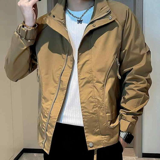 秋冬 コーデ メンズ 服 シンプル ファッション オシャレ 大人 かっこいい 大きいサイズ ストリート 紳士服 スタンドカラー ジャケット カジュアル ゆったり 快適 無地 長袖 トップス 秋冬 コーデ メンズ 服 シンプル ファッション オシャレ 大人 かっこいい 大きいサイズ ストリート 紳士服 スタンドカラー ジャケット カジュアル ゆったり 快適 無地 長袖 トップス