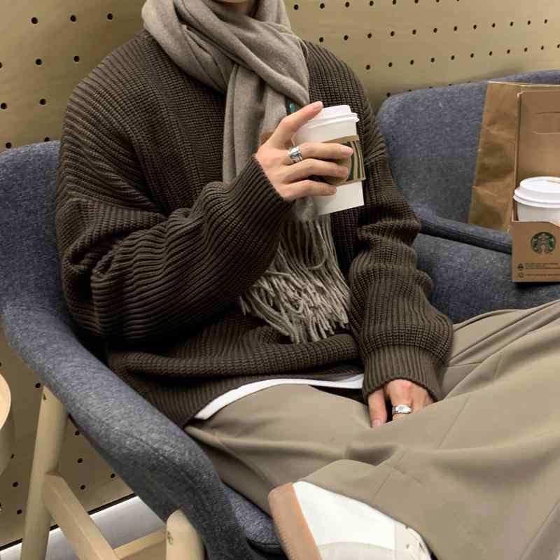 秋冬 コーデ メンズ 服 シンプル ファッション オシャレ 大人 かっこいい 大きいサイズ ストリート 紳..