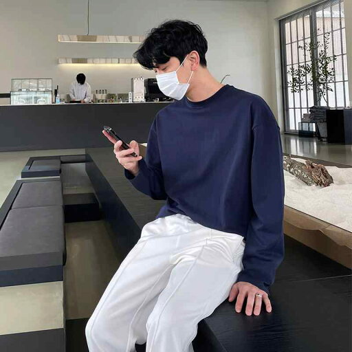 秋冬 コーデ メンズ 服 シンプル ファッション オシャレ 大人 かっこいい 大きいサイズ ストリート 紳士服 ラウンドネック 長袖 T シャツ 無地 コットン シンプル 秋冬 コーデ メンズ 服 シンプル ファッション オシャレ 大人 かっこいい 大きいサイズ ストリート 紳士服 ラウンドネック 長袖 T シャツ 無地 コットン シンプル