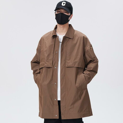 秋冬 コーデ メンズ 服 シンプル ファッション オシャレ 大人 かっこいい 大きいサイズ ストリート 紳士服 ウインドブレーカー ジャケット ミドル丈 カジュアル コート 秋冬 コーデ メンズ 服 シンプル ファッション オシャレ 大人 かっこいい 大きいサイズ ストリート 紳士服 ウインドブレーカー ジャケット ミドル丈 カジュアル コート
