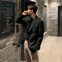 秋冬 コーデ メンズ 服 シンプル ファッション オシャレ 大人 かっこいい 大きいサイズ ストリート 紳士服 カジュアル スーツ ジャケット ゆったり 韓国スタイル ワンピース トップス ビジネス シーン 単品