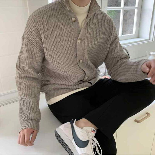 秋冬 コーデ メンズ 服 シンプル ファッション オシャレ 大人 かっこいい 大きいサイズ ストリート 紳士服 セーター カジュアル 無地 単品 ブレスト ニット カーディガン ジャケット 秋冬 コーデ メンズ 服 シンプル ファッション オシャレ 大人 かっこいい 大きいサイズ ストリート 紳士服 セーター カジュアル 無地 単品 ブレスト ニット カーディガン ジャケット