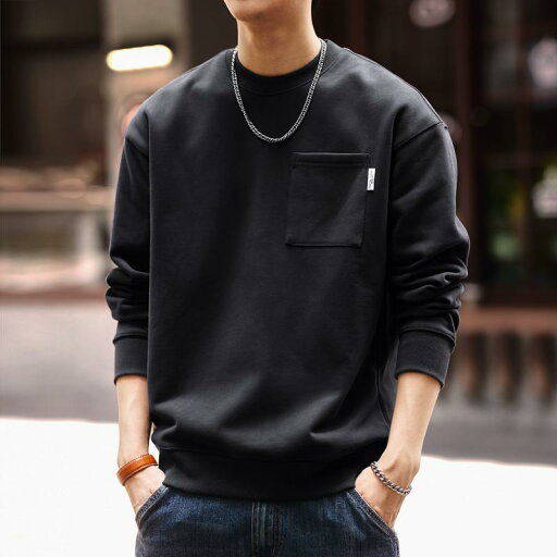 秋冬 コーデ メンズ 服 シンプル ファッション オシャレ 大人 かっこいい 大きいサイズ ストリート 紳士服 ハイエンド アメリカン レトロ シンプル スウェットシャツ ラウンドネック シャツ 秋冬 コーデ メンズ 服 シンプル ファッション オシャレ 大人 かっこいい 大きいサイズ ストリート 紳士服 ハイエンド アメリカン レトロ シンプル スウェットシャツ ラウンドネック シャツ