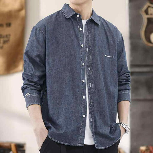 秋冬 コーデ メンズ 服 シンプル ファッション オシャレ 大人 かっこいい 大きいサイズ ストリート 紳士服 ハイエンド デニム ジャケット 無地 シャツ カジュアル ジャケット トップス 秋冬 コーデ メンズ 服 シンプル ファッション オシャレ 大人 かっこいい 大きいサイズ ストリート 紳士服 ハイエンド デニム ジャケット 無地 シャツ カジュアル ジャケット トップス