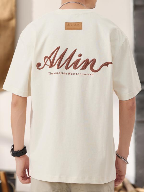 秋冬 コーデ メンズ 服 シンプル ファッション オシャレ 大人 かっこいい 大きいサイズ ストリート 紳士服 ハイエンド ビッグ 厚手 半袖 綿 シャツ T