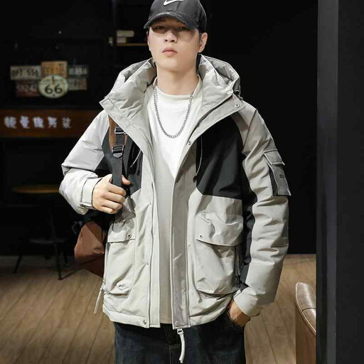 秋冬 コーデ メンズ 服 シンプル ファッション オシャレ 大人 かっこいい 大きいサイズ ストリート 紳士服 防寒 ダウン ジャケット フード付き 秋冬 コーデ メンズ 服 シンプル ファッション オシャレ 大人 かっこいい 大きいサイズ ストリート 紳士服 防寒 ダウン ジャケット フード付き