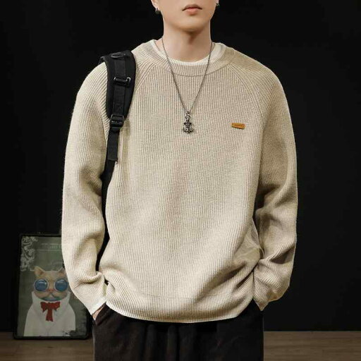 秋冬 コーデ メンズ 服 シンプル ファッション オシャレ 大人 かっこいい 大きいサイズ ストリート 紳士服 アメリカン ヘビー セーター 秋冬 コーデ メンズ 服 シンプル ファッション オシャレ 大人 かっこいい 大きいサイズ ストリート 紳士服 アメリカン ヘビー セーター