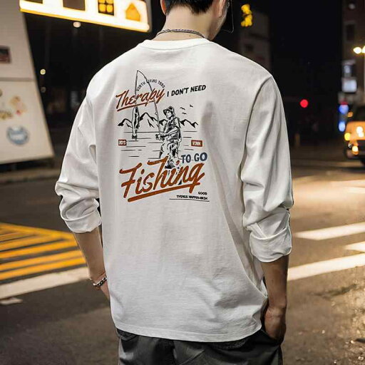 秋冬 コーデ メンズ 服 シンプル ファッション オシャレ 大人 かっこいい 大きいサイズ ストリート 紳士服 260 グラム ヘビー 綿 長袖 T シャツ マウンテン プリント ベース レイヤー 秋冬 コーデ メンズ 服 シンプル ファッション オシャレ 大人 かっこいい 大きいサイズ ストリート 紳士服 260 グラム ヘビー 綿 長袖 T シャツ マウンテン プリント ベース レイヤー