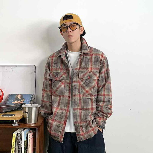 秋冬 コーデ メンズ 服 シンプル ファッション オシャレ 大人 かっこいい 大きいサイズ ストリート 紳士服 綿 チェック シャツ カジュアル コットン コート 秋冬 コーデ メンズ 服 シンプル ファッション オシャレ 大人 かっこいい 大きいサイズ ストリート 紳士服 綿 チェック シャツ カジュアル コットン コート