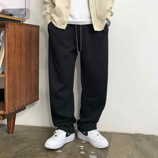 秋冬 コーデ メンズ 服 シンプル ファッション オシャレ 大人 かっこいい 大きいサイズ ストリート 紳士服 黒 ワイド レッグ 快適 ストレート カジュアル パンツ 無地 長ズボン 秋冬 コーデ メンズ 服 シンプル ファッション オシャレ 大人 かっこいい 大きいサイズ ストリート 紳士服 黒 ワイド レッグ 快適 ストレート カジュアル パンツ 無地 長ズボン