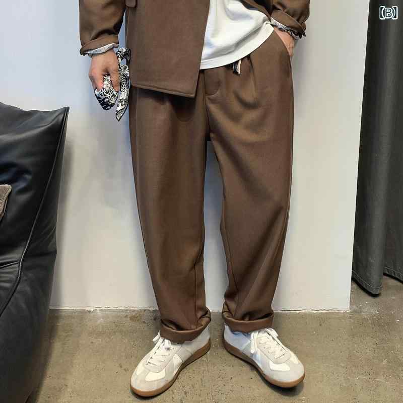 秋冬 コーデ メンズ 服 シンプル ファッション オシャレ 大人 かっこいい 大きいサイズ ストリート 紳士服 韓国スタイル ハイエンド グレー フード付き セーター ゆったり レトロ ニットカーディガン ジャケット