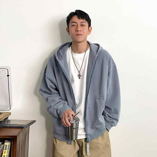 秋冬 コーデ メンズ 服 シンプル ファッション オシャレ 大人 かっこいい 大きいサイズ ストリート 紳士服 アメリカン ジッパー カーディガン スポーツ カジュアル フード付き スウェットシャツ ジャケット 秋冬 コーデ メンズ 服 シンプル ファッション オシャレ 大人 かっこいい 大きいサイズ ストリート 紳士服 アメリカン ジッパー カーディガン スポーツ カジュアル フード付き スウェットシャツ ジャケット
