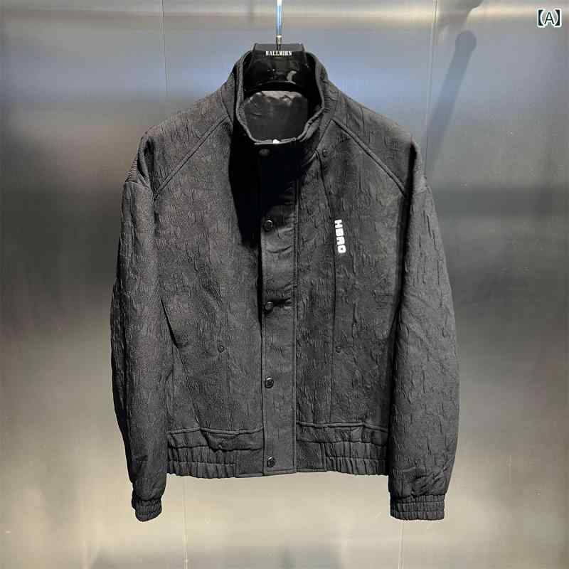 秋冬 コーデ メンズ 服 シンプル ファッション オシャレ 大人 かっこいい 大きいサイズ ストリート 紳士服 長袖 カーディガン シンプル コート スタンドカラー ブラック ジャケット