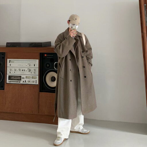 秋冬 コーデ メンズ 服 シンプル ファッション オシャレ 大人 かっこいい 大きいサイズ ストリート 紳士服 ミドル丈 ウール コート 防風 ダブルブレスト フラット カラー 厚手 暖かい ウインドブレーカー 秋冬 コーデ メンズ 服 シンプル ファッション オシャレ 大人 かっこいい 大きいサイズ ストリート 紳士服 ミドル丈 ウール コート 防風 ダブルブレスト フラット カラー 厚手 暖かい ウインドブレーカー