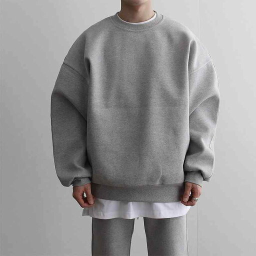 秋冬 コーデ メンズ 服 シンプル ファッション オシャレ 大人 かっこいい 大きいサイズ ストリート 紳士服 トレーナー ラウンドネック 長袖 T シャツ 韓国スタイル ドロップ ショルダー ヘビー ジャケット 秋冬 コーデ メンズ 服 シンプル ファッション オシャレ 大人 かっこいい 大きいサイズ ストリート 紳士服 トレーナー ラウンドネック 長袖 T シャツ 韓国スタイル ドロップ ショルダー ヘビー ジャケット
