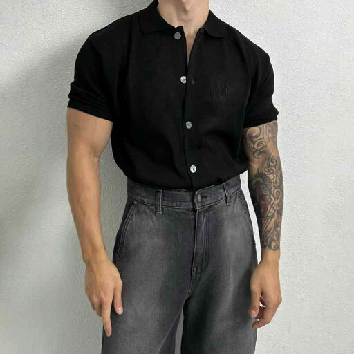 秋冬 コーデ メンズ 服 シンプル ファッション オシャレ 大人 かっこいい 大きいサイズ ストリート 紳士服 黒 半袖 ポロシャツ 韓国スタイル ライト カジュアル ニット カーディガン 秋冬 コーデ メンズ 服 シンプル ファッション オシャレ 大人 かっこいい 大きいサイズ ストリート 紳士服 黒 半袖 ポロシャツ 韓国スタイル ライト カジュアル ニット カーディガン