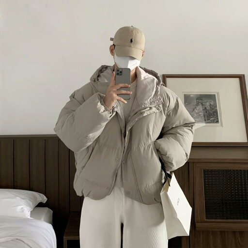 秋冬 コーデ メンズ 服 シンプル ファッション オシャレ 大人 かっこいい 大きいサイズ ストリート 紳士服 フード付き コットン ジャケット 韓国スタイル ブレッド ジャケット 秋冬 コーデ メンズ 服 シンプル ファッション オシャレ 大人 かっこいい 大きいサイズ ストリート 紳士服 フード付き コットン ジャケット 韓国スタイル ブレッド ジャケット