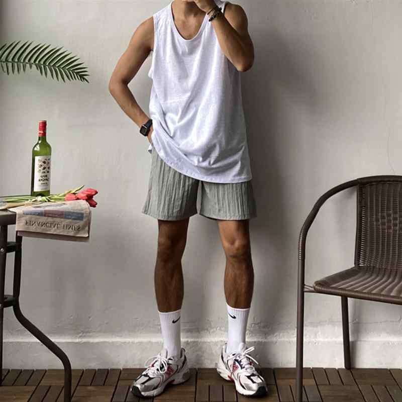 秋冬 コーデ メンズ 服 シンプル ファッション オシャレ 大人 かっこいい 大きいサイズ ストリート 紳士服 ベスト インナーウェア シャツ ノー スリーブ T フィットネス スポーツ カジュアル チョッキ