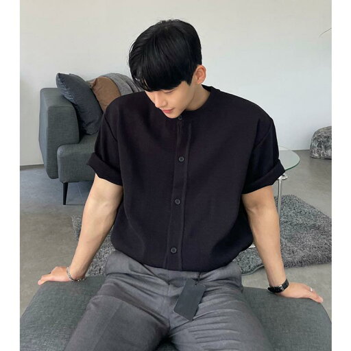 秋冬 コーデ メンズ 服 シンプル ファッション オシャレ 大人 かっこいい 大きいサイズ ストリート 紳士服 半袖 ニット ラウンドネック カーディガン T シャツ 服 トップス 秋冬 コーデ メンズ 服 シンプル ファッション オシャレ 大人 かっこいい 大きいサイズ ストリート 紳士服 半袖 ニット ラウンドネック カーディガン T シャツ 服 トップス