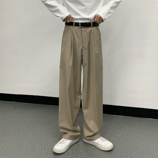 秋冬 コーデ メンズ 服 シンプル ファッション オシャレ 大人 かっこいい 大きいサイズ ストリート 紳士服 長ズボン 韓国スタイル ドレープ パンツ ワイド レッグ カジュアル ストレート スーツ 秋冬 コーデ メンズ 服 シンプル ファッション オシャレ 大人 かっこいい 大きいサイズ ストリート 紳士服 長ズボン 韓国スタイル ドレープ パンツ ワイド レッグ カジュアル ストレート スーツ