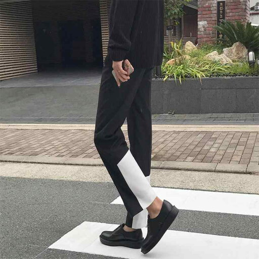 秋冬 コーデ メンズ 服 シンプル ファッション オシャレ 大人 かっこいい 大きいサイズ ストリート 紳士服 ハイエンド カジュアル パンツ ストレート レッグ ドレープ ヘム 秋冬 コーデ メンズ 服 シンプル ファッション オシャレ 大人 かっこいい 大きいサイズ ストリート 紳士服 ハイエンド カジュアル パンツ ストレート レッグ ドレープ ヘム