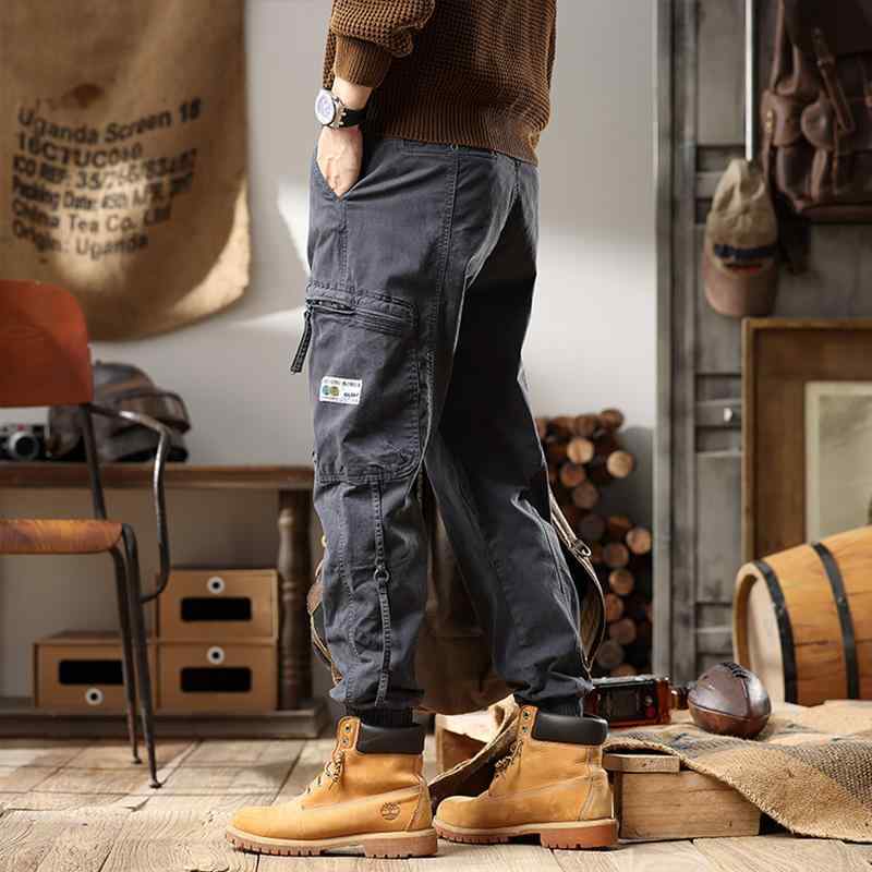 秋冬 コーデ メンズ 服 シンプル ファッション オシャレ 大人 かっこいい 大きいサイズ ストリート 紳士服 アメリカン ズボン カジュアル パンツ