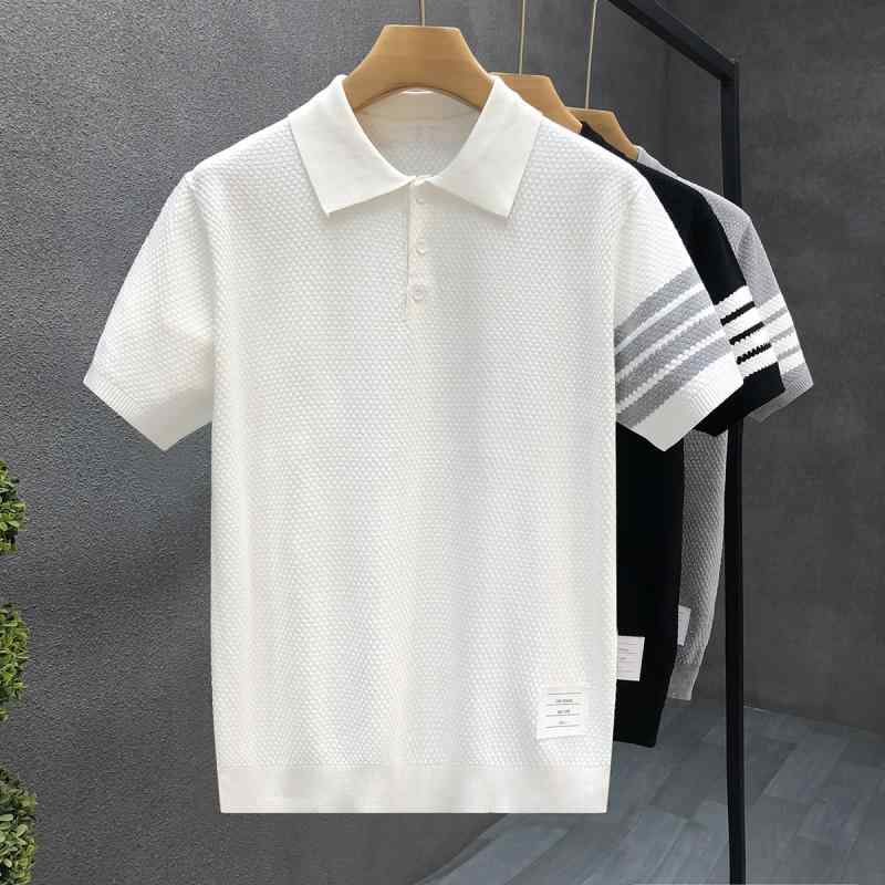 秋冬 コーデ メンズ 服 シンプル ファッション オシャレ 大人 かっこいい 大きいサイズ ストリート 紳士服 ハイエンド 半袖 セーター ニット トップス 薄手