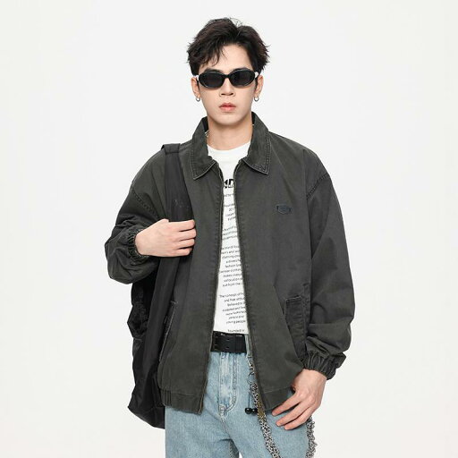 秋冬 コーデ メンズ 服 シンプル ファッション オシャレ 大人 かっこいい 大きいサイズ ストリート 紳士服 ヘビー 300 グラム ウォッシュ加工 コーチ ジャケット ダブル コットン ジャケット 秋冬 コーデ メンズ 服 シンプル ファッション オシャレ 大人 かっこいい 大きいサイズ ストリート 紳士服 ヘビー 300 グラム ウォッシュ加工 コーチ ジャケット ダブル コットン ジャケット