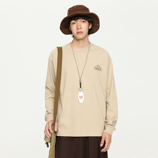 秋冬 コーデ メンズ 服 シンプル ファッション オシャレ 大人 かっこいい 大きいサイズ ストリート 紳士服 アメリカン ヘビー 260 グラム 綿 長袖 T シャツ ゆったり プリント スウェットシャツ 秋冬 コーデ メンズ 服 シンプル ファッション オシャレ 大人 かっこいい 大きいサイズ ストリート 紳士服 アメリカン ヘビー 260 グラム 綿 長袖 T シャツ ゆったり プリント スウェットシャツ