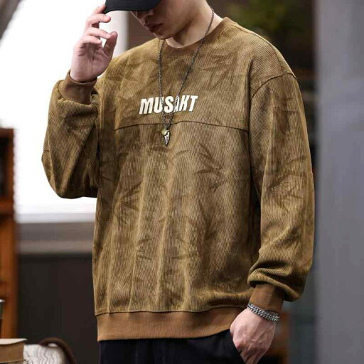 秋冬 コーデ メンズ 服 シンプル ファッション オシャレ 大人 かっこいい 大きいサイズ ストリート 紳士服 アメリカン ラウンドネック スウェットシャツ 長袖 カジュアル トップス 秋冬 コーデ メンズ 服 シンプル ファッション オシャレ 大人 かっこいい 大きいサイズ ストリート 紳士服 アメリカン ラウンドネック スウェットシャツ 長袖 カジュアル トップス