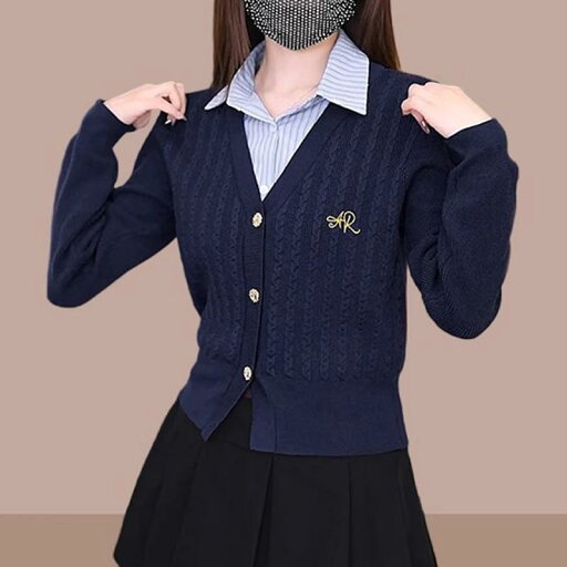 秋服 レディース ファッション オシャレ カワイイ シンプル 大人カワイイ 大きいサイズ フェイク ツーピース ニット レイヤリング シャツ セーター トップス 秋服 レディース ファッション オシャレ カワイイ シンプル 大人カワイイ 大きいサイズ フェイク ツーピース ニット レイヤリング シャツ セーター トップス