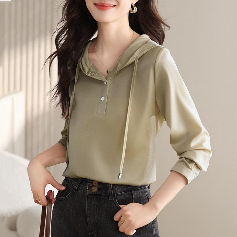 秋服 レディース ファッション オシャレ カワイイ シンプル 大人カワイイ 大きいサイズ フード付き トレーナー ゆったり 長袖 カジュア..