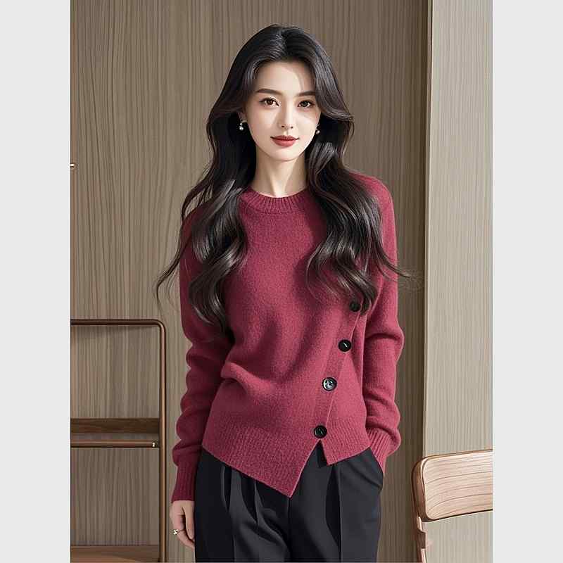 秋服 レディース ファッション オシャレ カワイイ シンプル 大人カワイイ 大きいサイズ アンカー レッ..