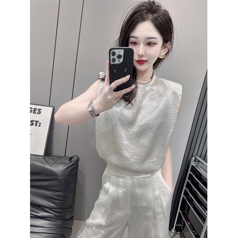 秋服 レディース ファッション オシャレ カワイイ シンプル 大人カワイイ 大きいサイズ 服 白 サテン ..