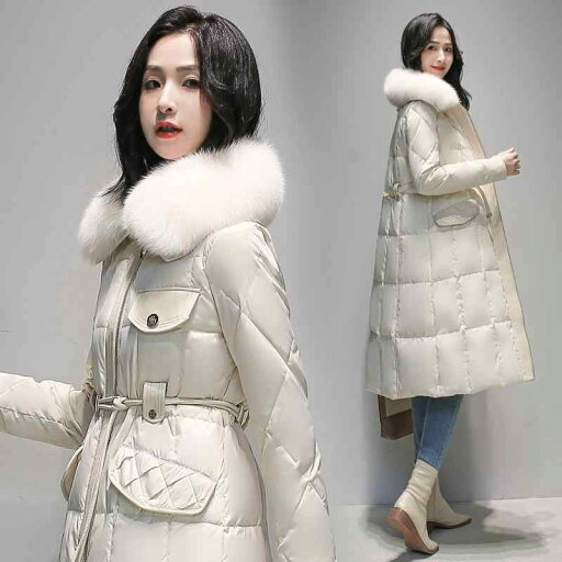 秋服 レディース ファッション オシャレ カワイイ シンプル 大人カワイイ 大きいサイズ 主 ダウン ジャケット ミドル丈 リアルファー 襟 90 ホワイト ダックダウン 秋服 レディース ファッション オシャレ カワイイ シンプル 大人カワイイ 大きいサイズ 主 ダウン ジャケット ミドル丈 リアルファー 襟 90 ホワイト ダックダウン
