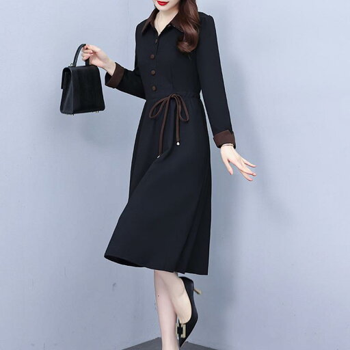 秋服 レディース ファッション オシャレ カワイイ シンプル 大人カワイイ 大きいサイズ ドレス スリム 長袖 ミドル丈 スカート 秋服 レディース ファッション オシャレ カワイイ シンプル 大人カワイイ 大きいサイズ ドレス スリム 長袖 ミドル丈 スカート
