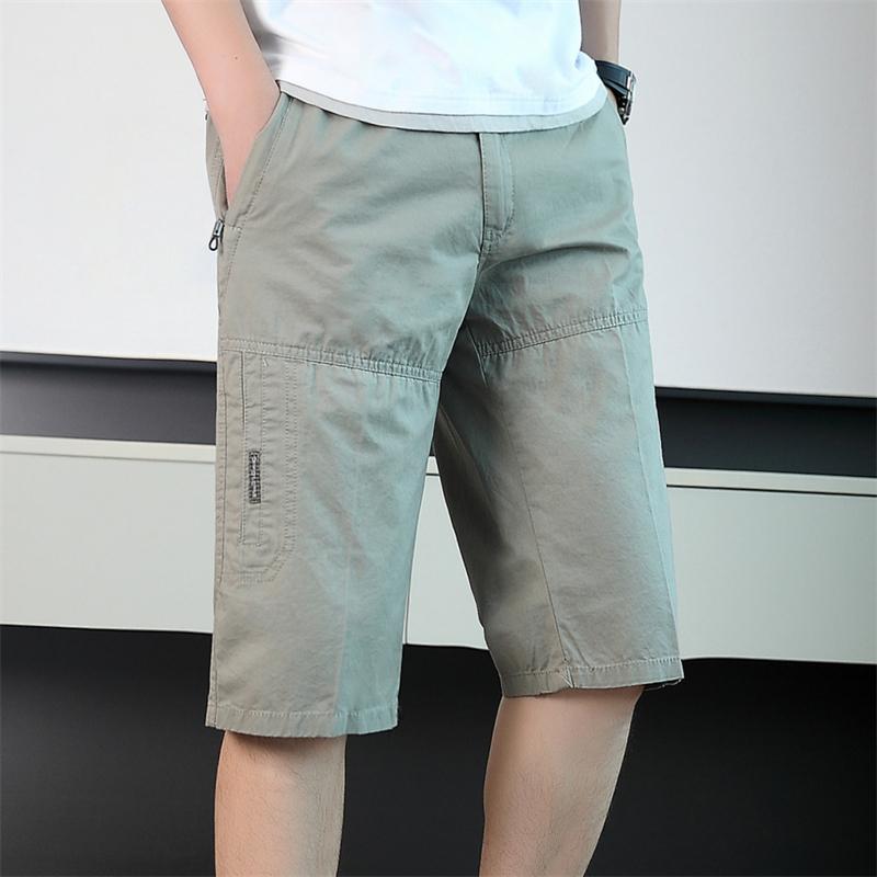 メンズ ファッション 服 男性用 オシャレ シンプル 大人 かっこいい ストリート 綿 ハーフ 夏 薄手 ストレート パンツ 快適 ウォッシュ加工 ワークウェア カジュアル 七分丈