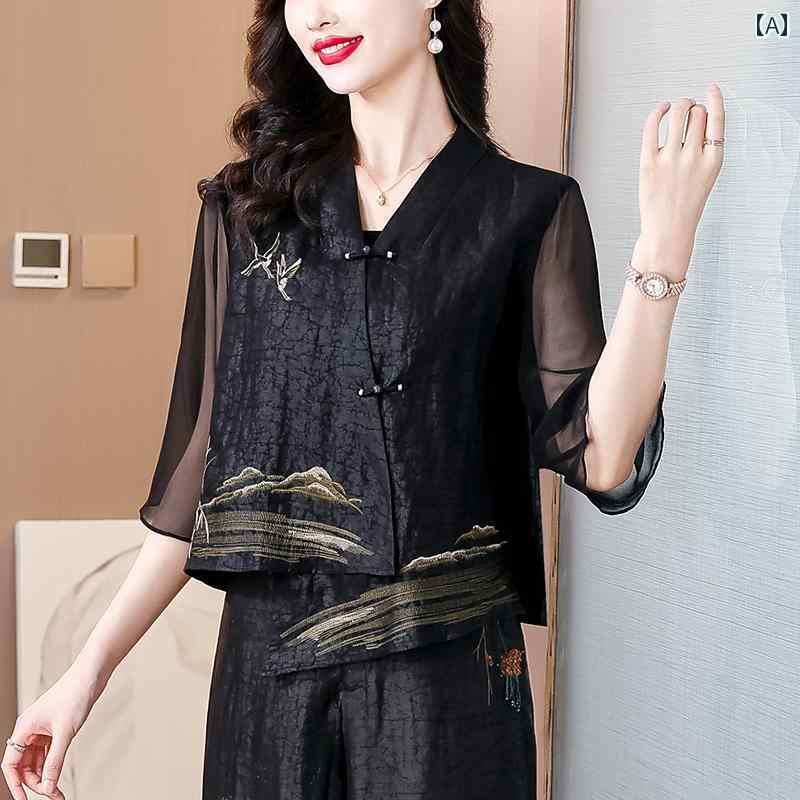 秋服 レディース ファッション オシャレ カワイイ シンプル 大人カワイイ 大きいサイズ ドレス 七分袖 スーツ ワイド トップス パンツ セットアップ 可能