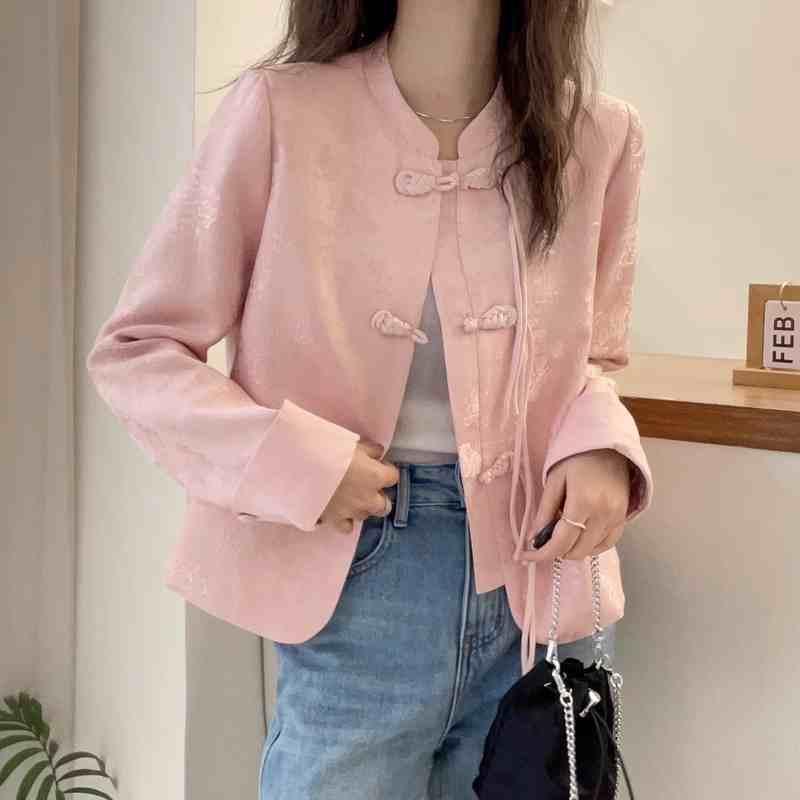 Other - 秋服 レディース ファッション オシャレ カワイイ シンプル 大人カワイイ 大きいサイズ バックル ジャケット