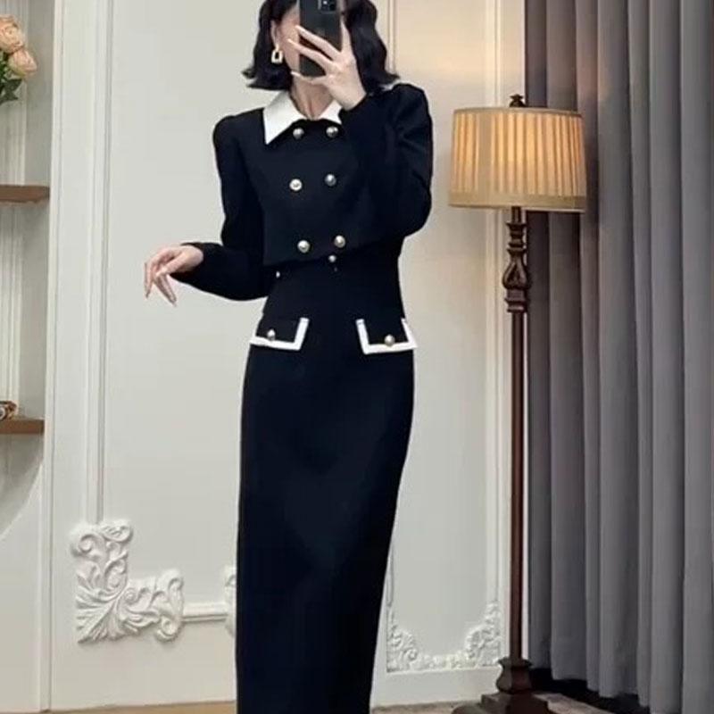秋服 レディース ファッション オシャレ カワイイ シンプル 大人カワイイ 大きいサイズ スーツ 千鳥格子 トップス ワンピース ドレス セットアップ 可能