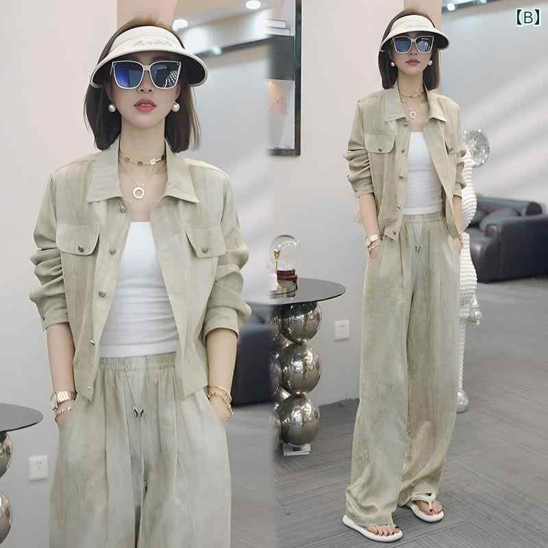 セットアップ レディース 秋 冬 裏起毛 厚手 ゆったり ハーフジップ スウェット 長袖 ロングパンツ バイカラー 配色 切替 大きいサイズ カジュアルスタイル リラックス ポリエステル ロイヤルブルー