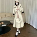秋服 レディース ファッション オシャレ カワイイ シンプル 大人カワイイ 大きいサイズ ハイエンド トップス スカート スーツ フレンチ ツーピース セットアップ 可能