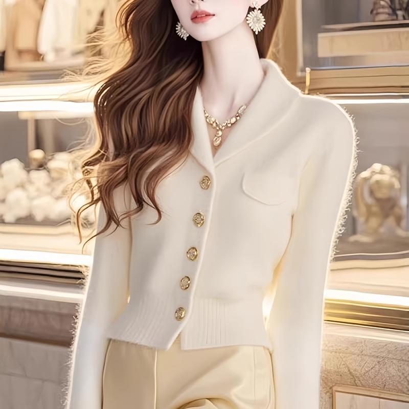 秋服 レディース ファッション オシャレ カワイイ シンプル 大人カワイイ 大きいサイズ アプリコット ..